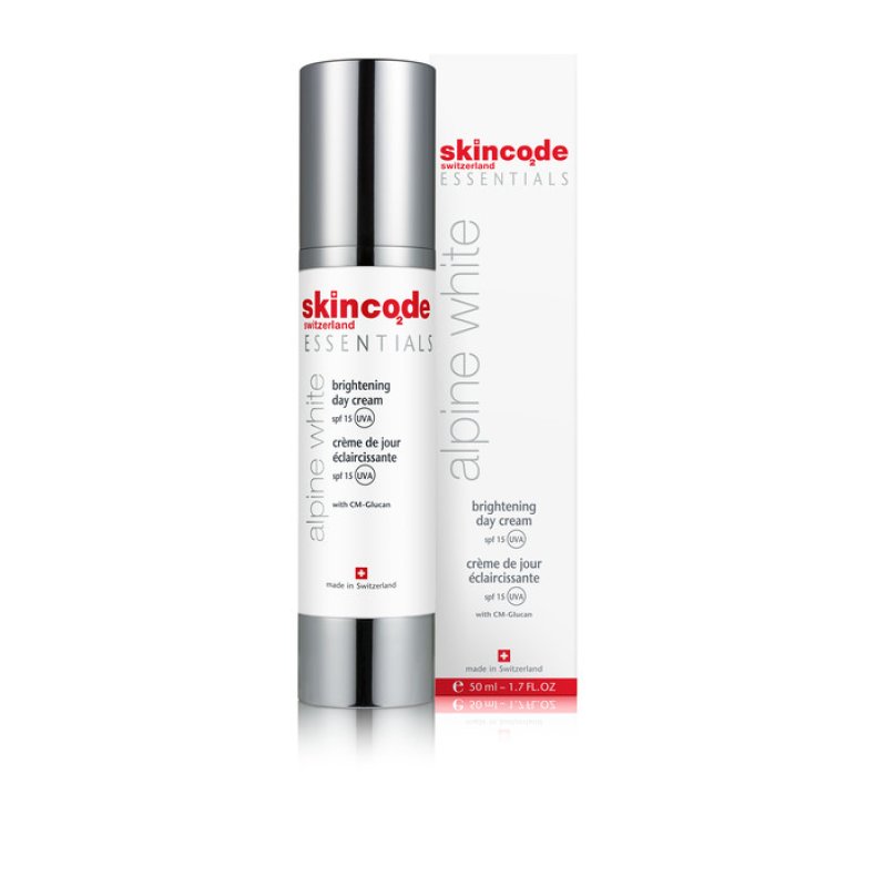 Skincode Essentials Brightening Day Cream SPF15 Crème de jour Visage, Cou 50 ml