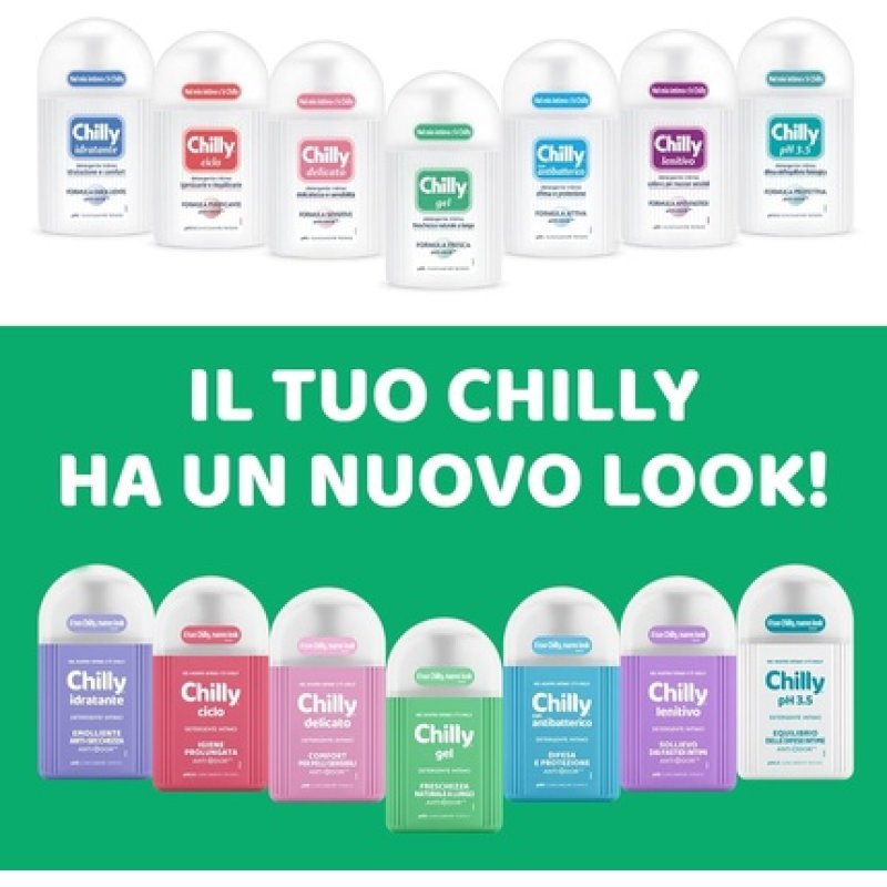 Chilly Intimate Cleanser pH 3.5 Hygiene Defense and Protection Clinically Tested 300ml