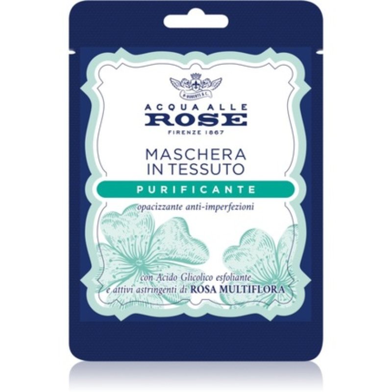Acqua Alle Rose Purifying Face Mask in Fabric - 1 Piece