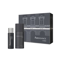 Arrogance Uomo Grigio Eau De Toilette 30ml Deodorant Spray