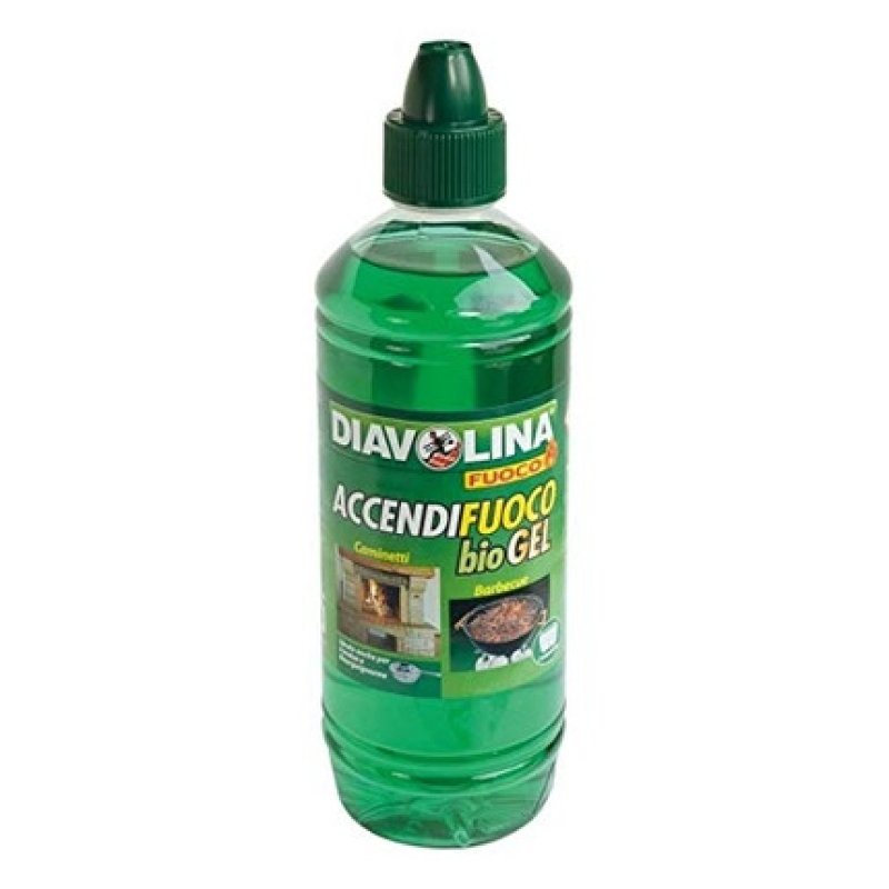 Diavolina Biogel Liquid Lighter 750ml for Fireplace and Grill