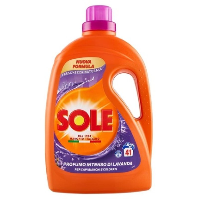 Sole Liquid Laundry Detergent 41 Lavender Scent