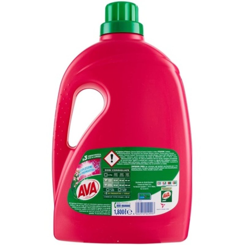 Ava Liquid Detergent, Spring Explosion, 36 Washes