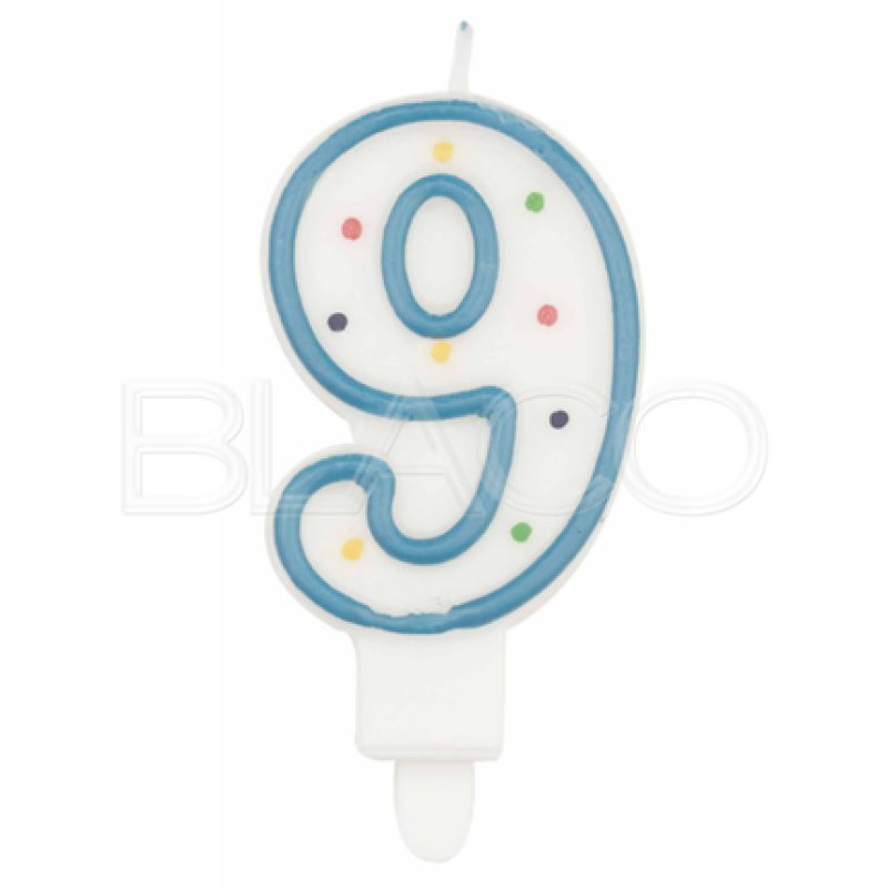 Samurai Candeline Compleanno Numerate - 9