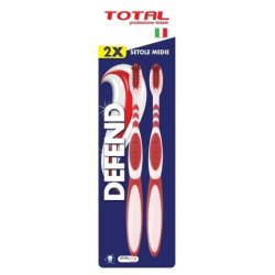 DEFEND SPAZZOLINO TOTAL 2 PZ