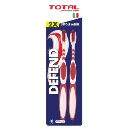 DEFEND SPAZZOLINO TOTAL 2 PZ