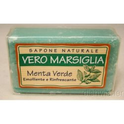Nesti Dante Italy True Marseille Green Mint Natural Soap New Sealed 157ml