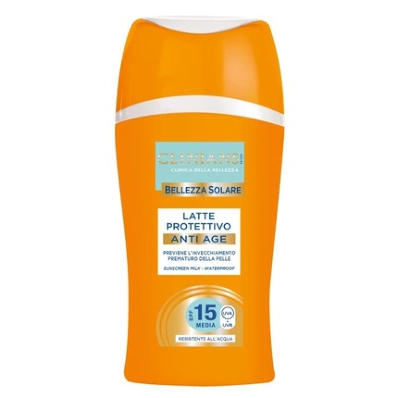 CLINIANS SOLARE 200 ML FP15 LATTE Sun Protection