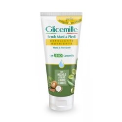Glicemille Hand & Foot Scrub with Organic Chamomile Exfoliation Nourishing 100ml