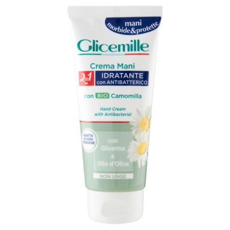 Glicemille Hand Cream 2in1 Moisturizing With Antibacterial - 100 Ml
