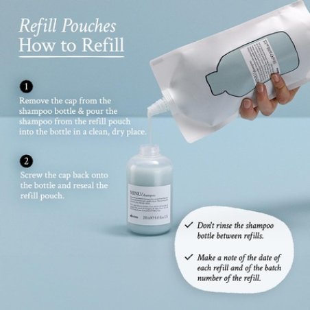 Minu Shampoo Refill 500 Ml.