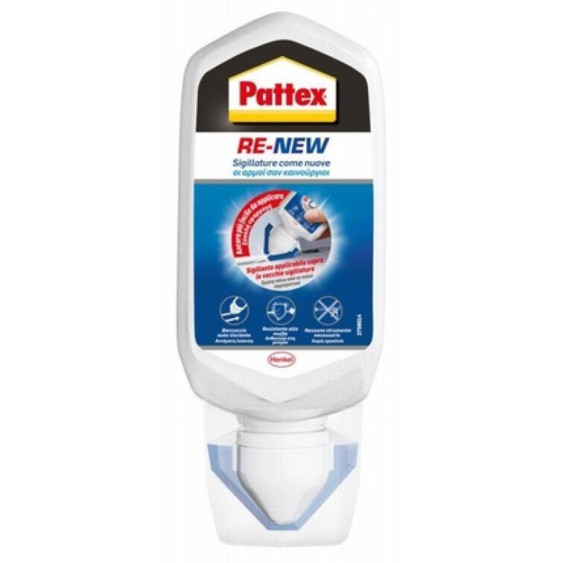 Pattex Silicone 80ml for Bathroom - White