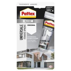 Pattex Silicone 50ml Universal Transparent