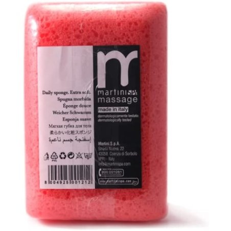 MartiniSPA Massage Natural Soft Touch Sponge Assorted Colors 22g