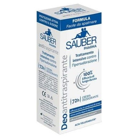 Sauber Deodorant Antiperspirant Cream 30ml