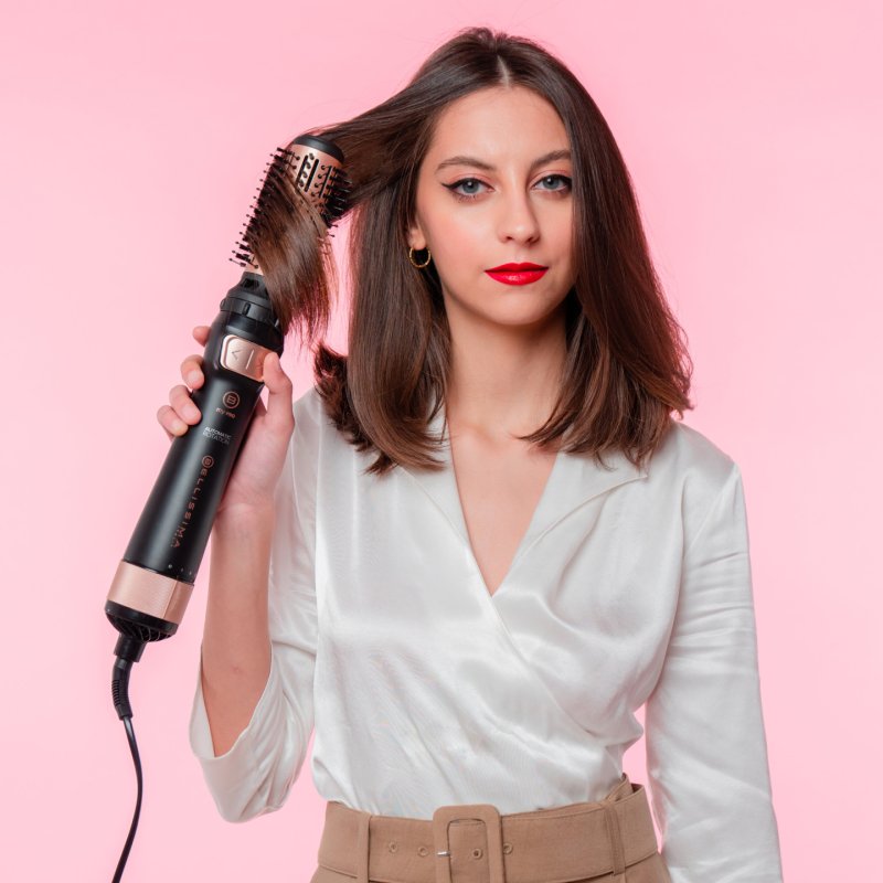Bellissima BHS4 1100 Hot air brush Warm Black, Rose gold 1000 W