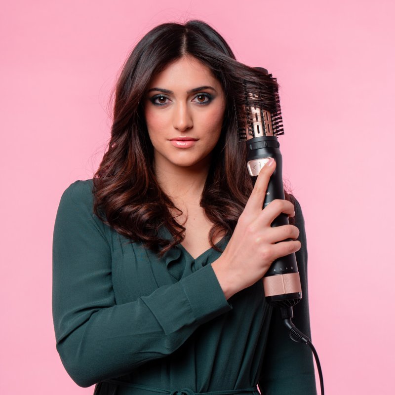 Bellissima BHS4 1100 Hot air brush Warm Black, Rose gold 1000 W