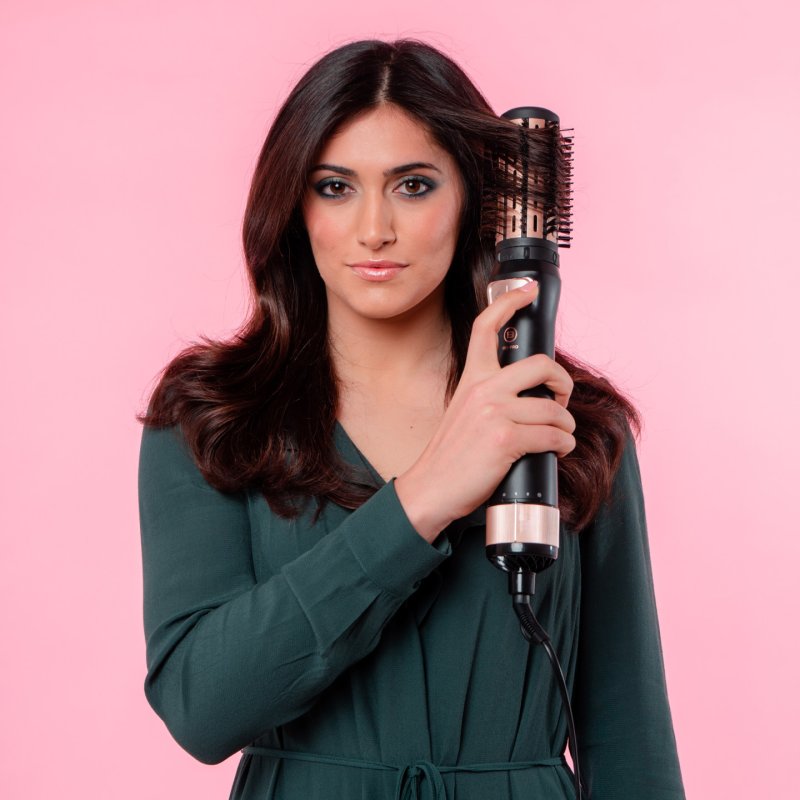 Bellissima BHS4 1100 Brosse soufflante à air chaud À chaleur Noir, Or rose 1000 W