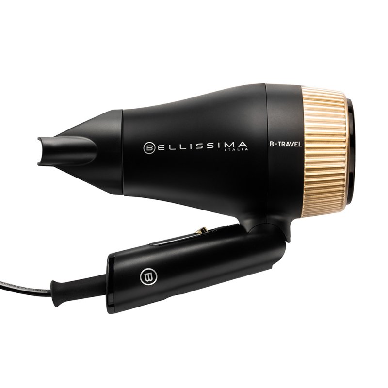 Bellissima B-Travel hair dryer 1400 W Black, Gold