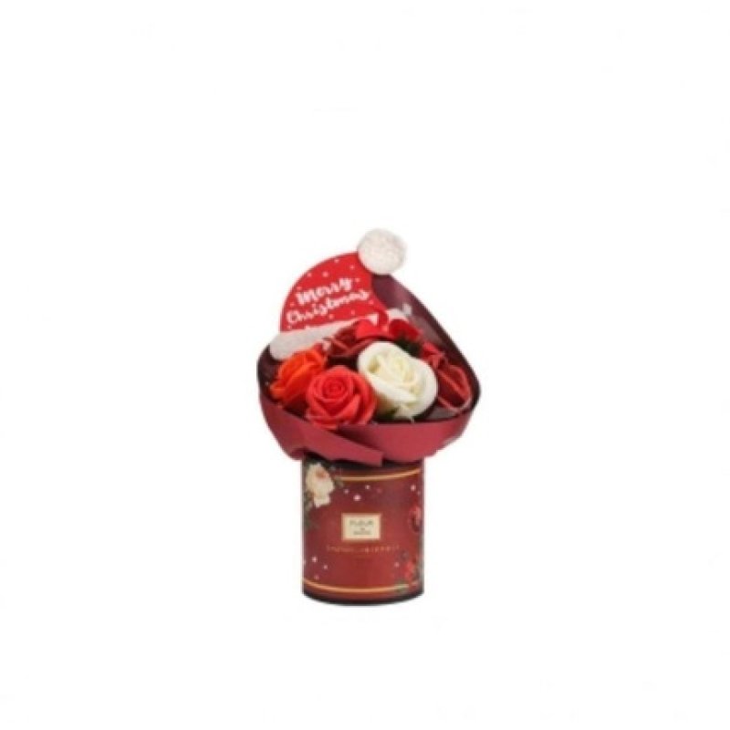 Emanuela Biffoli Flowers Soap Bouquet Jar Xmas Garden