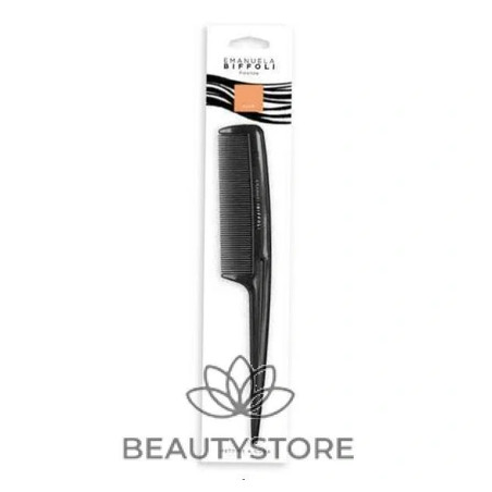 Emanuela Biffoli Fine Tooth Comb Plastic Black