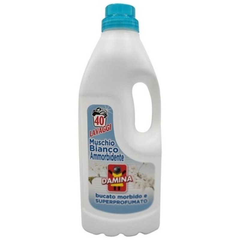 Damina Fabric Softener 2000ml 40 Washes Muschio White
