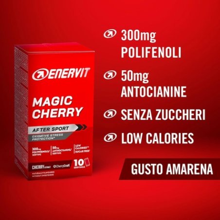 Enervit Magic Cherry Supplement with Black Cherry Extract Antioxidant