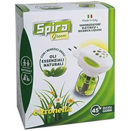 Spira Citronella Electric Vaporizer with Liquid Refill 22.5ml