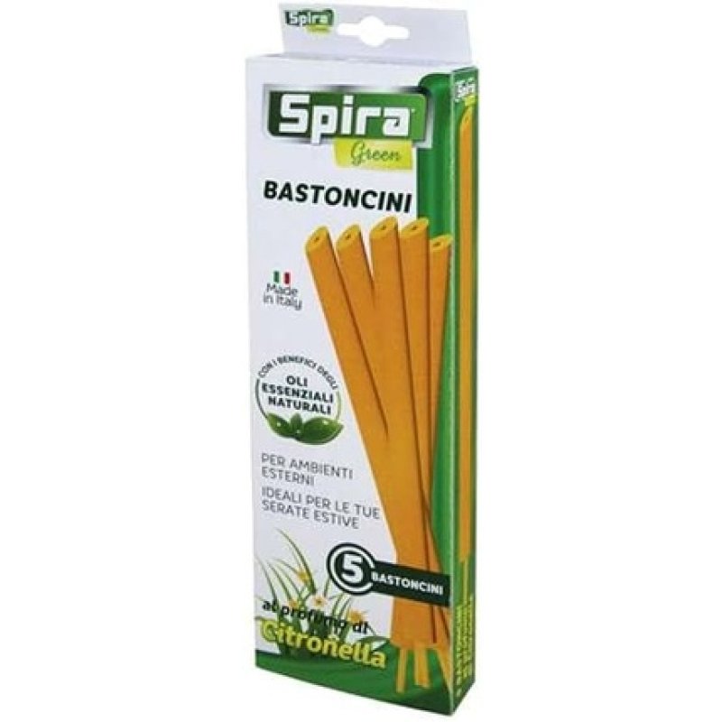 Spira Citronella Sticks Green - Pack of 4