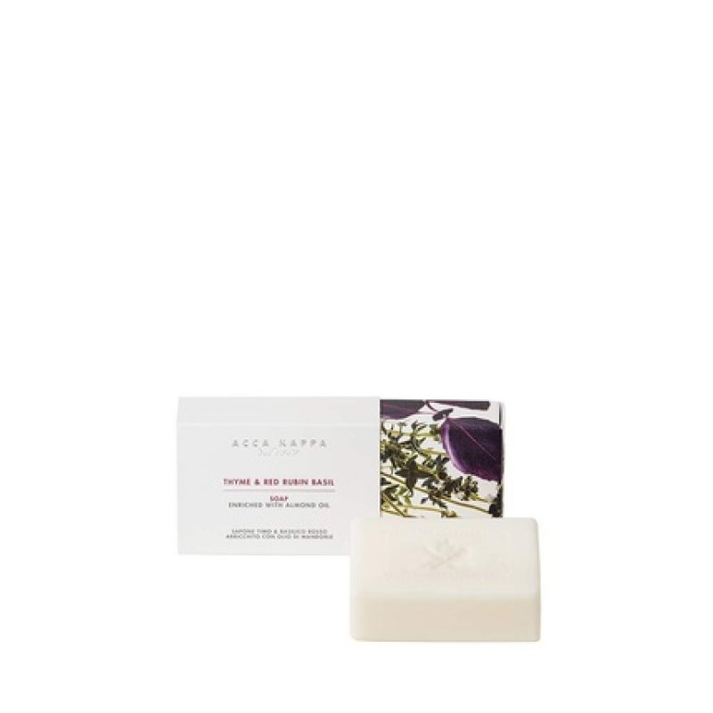 Acca Kappa Thyme & Red Rubin Basil Soap