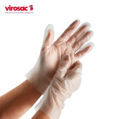 VIROSAC Disposable Gloves in Box of 200 TPE - Size M