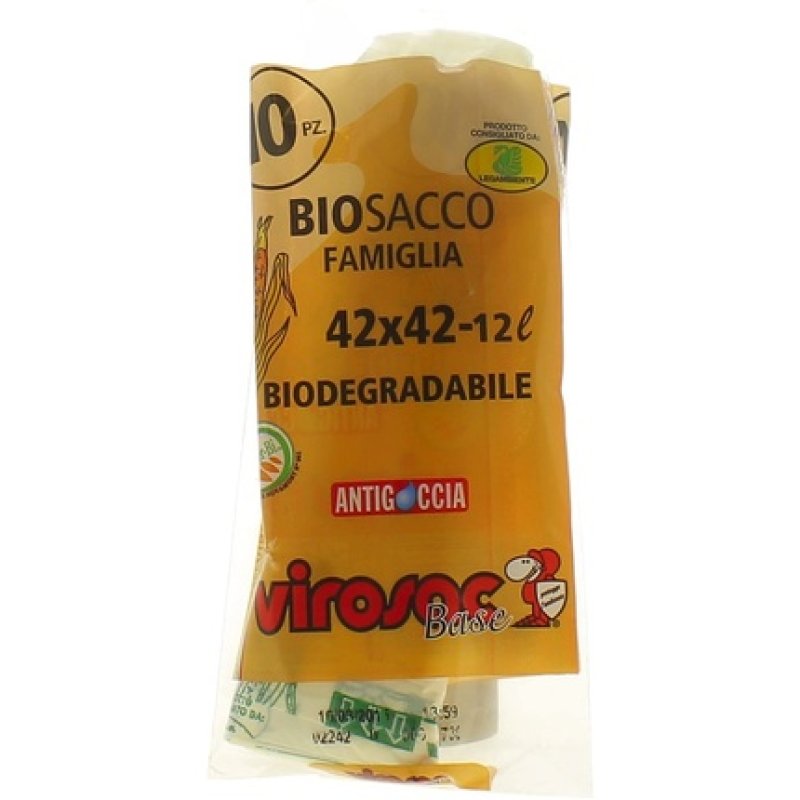 Virosac Biosacco 42x42 10pcs for Wet Waste