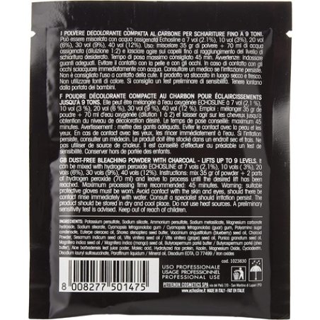 ECHOSLINE KARBON 9 9 Tone Coal Bleaching Powder 35g