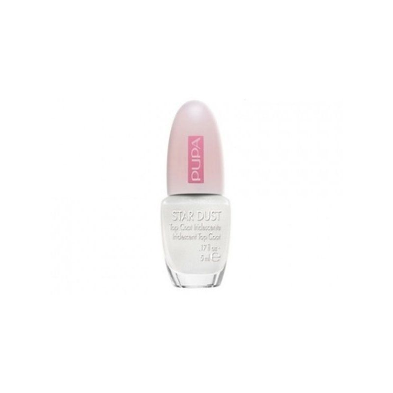 Pupa Milano Top Coat Pupa Star Dust - 001 Iridescent White