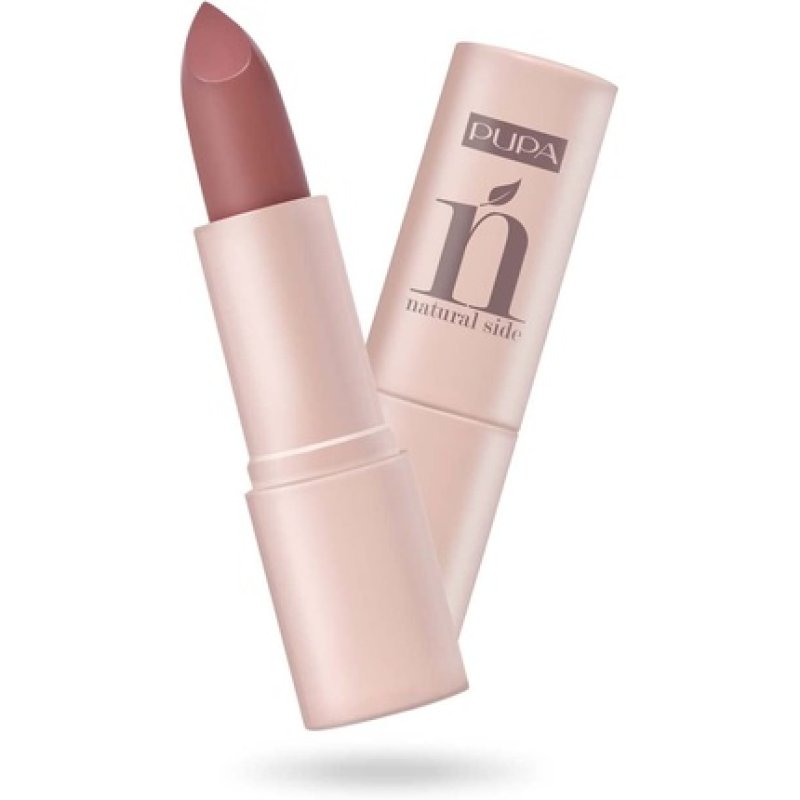Pupa Milano Natural Side Lipstick 003 Luminous Rose for Women 0.14 oz