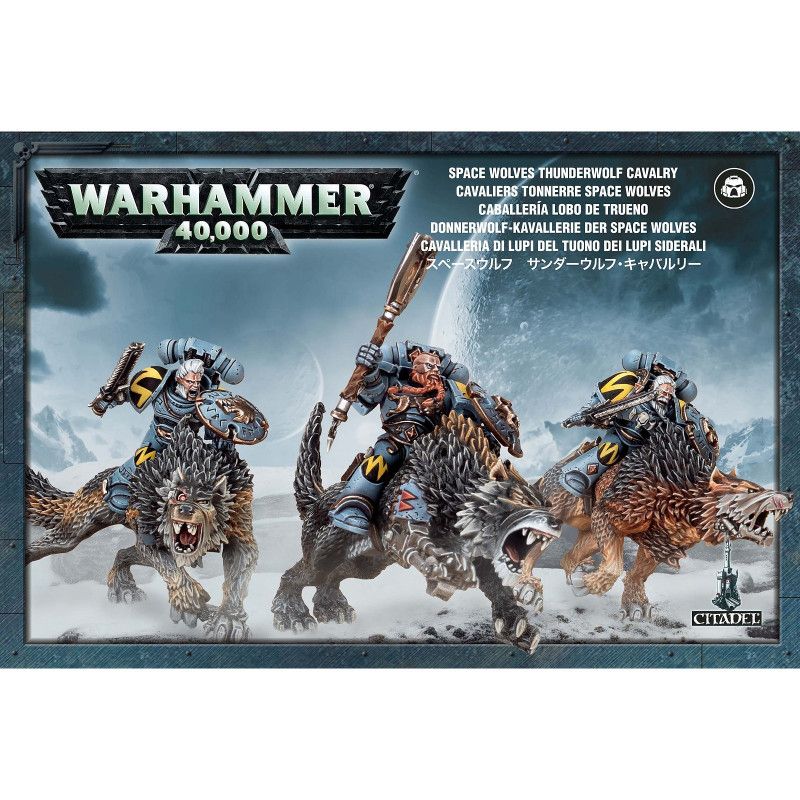 Warhammer 40k - Space Wolf Thunderwolf Cavalry