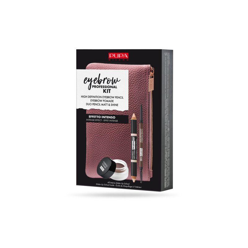 Pupa T-O Eyebrow Professional Kit Pencil Pomade Duo 02