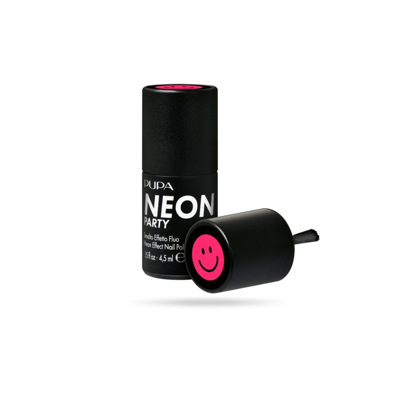 Pupa Neon Party Fluorescent Effect Nail Polish 800 Ibiza Hot Pink