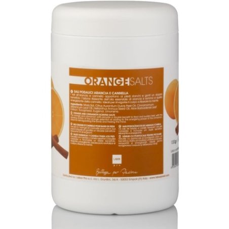 Orange and Cinnamon Scented Foot Bath Salts 1kg