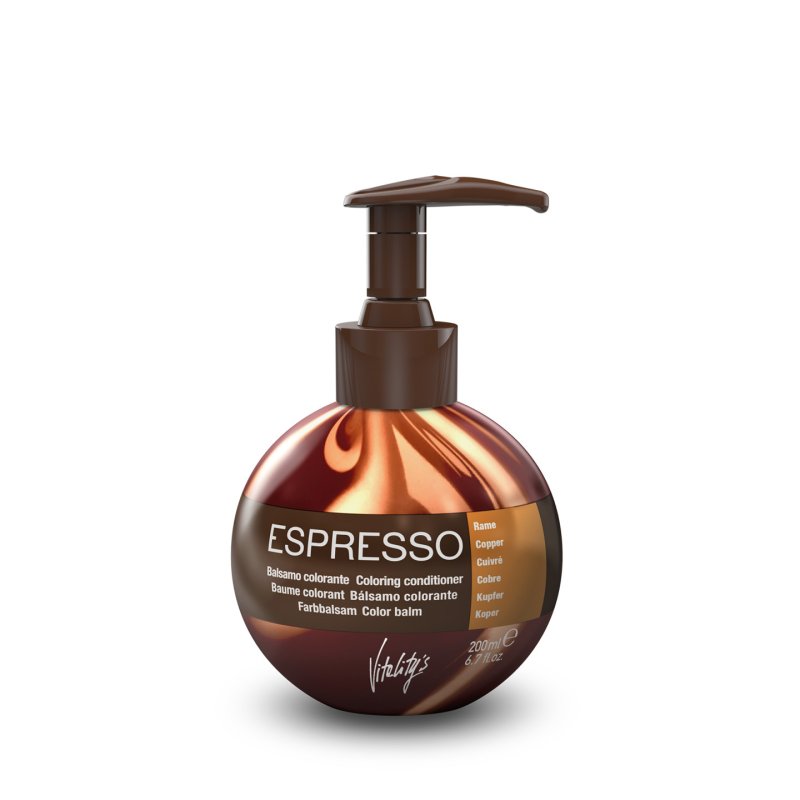 Vitality's Espresso Keratin Hair Coloring Conditioner 6.7oz Copper