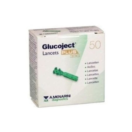 Menarini Glucoject Lancets Plus - 33g, 50 Pieces