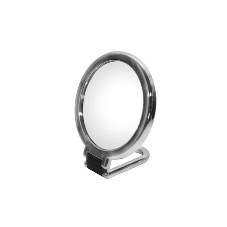 Koh-I-Noor Chrome-Plated Hand Mirror With Foot Function