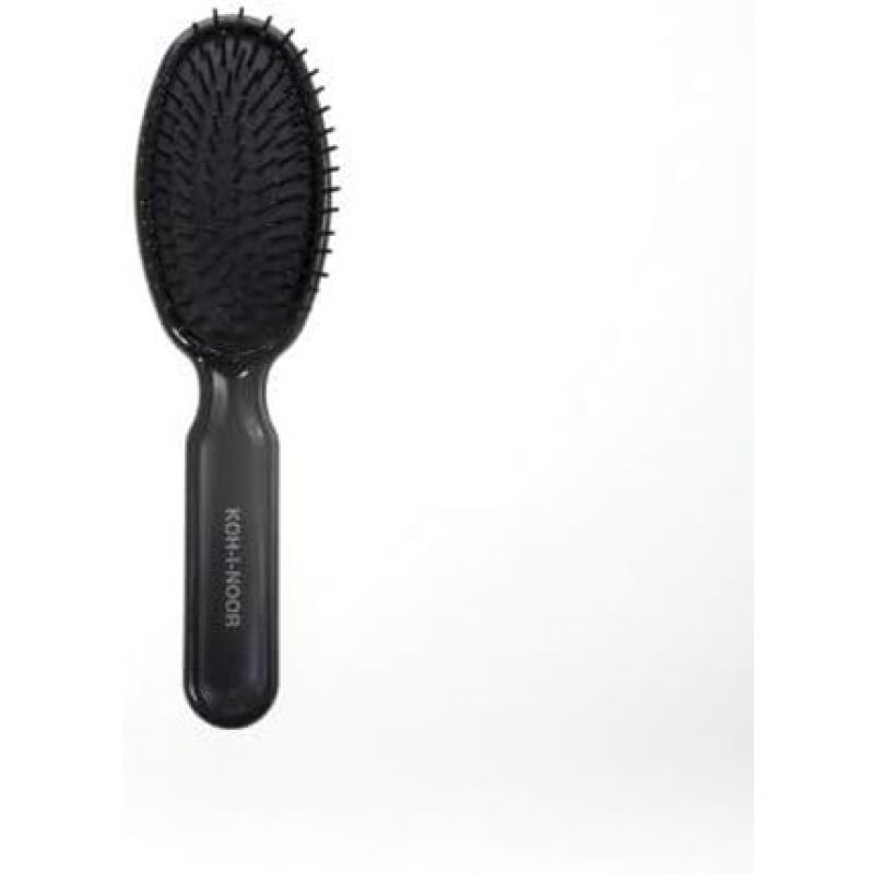 Large Oval Pneumatic Brush Black