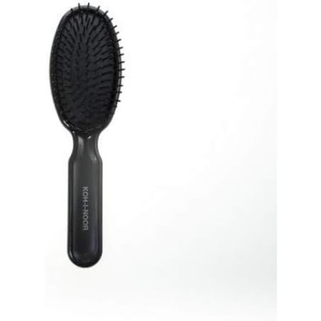 Large Oval Pneumatic Brush Black