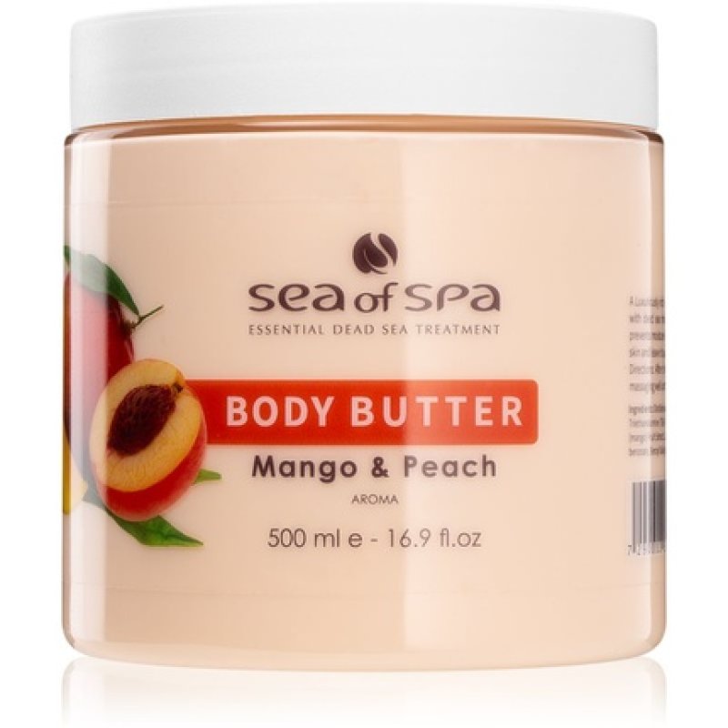 Sea of Spa Dead Sea Treatment Body Butter with Mango and Peach 500 ml