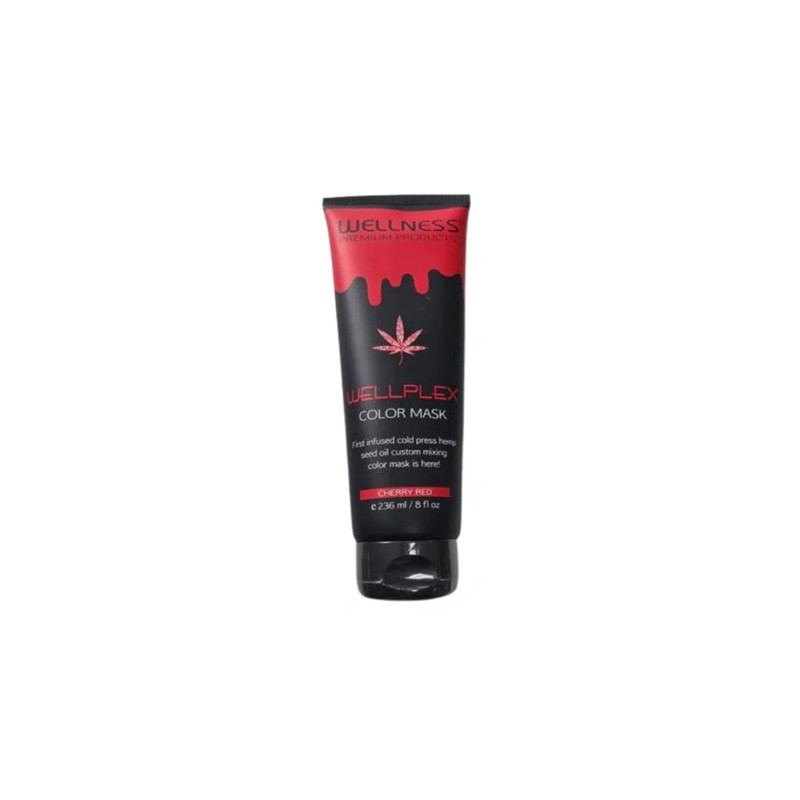 Wellness Color Mask Cherry Red 250 Milliliters