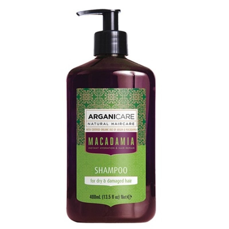 Arganicare Macadamia Shampoo For Dry And Damaged Hair - 400ml