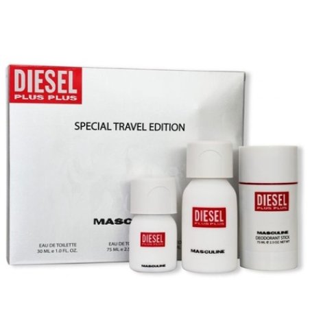 Plus Plus Masculine Set - Toilet Water Spray 75ml, Deodorant Stick 75ml, And Toilet Water Spray 30ml