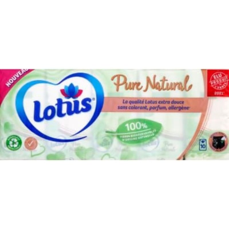 Lotus Pure Natural Tissues 230g