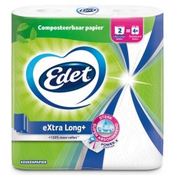 Edet Kitchen Rolls Extra Long - 2 Rolls
